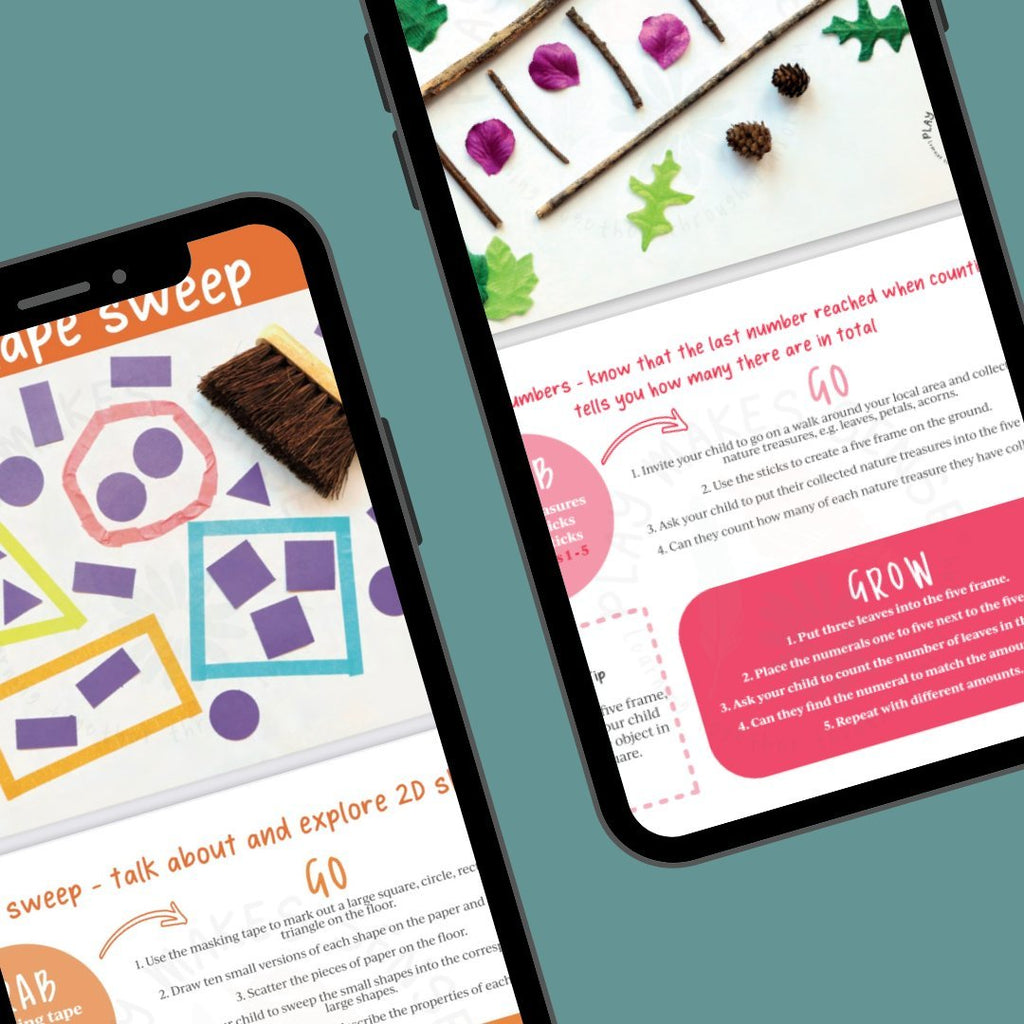 Digital Maths Activity Cards - Play Makes Sense