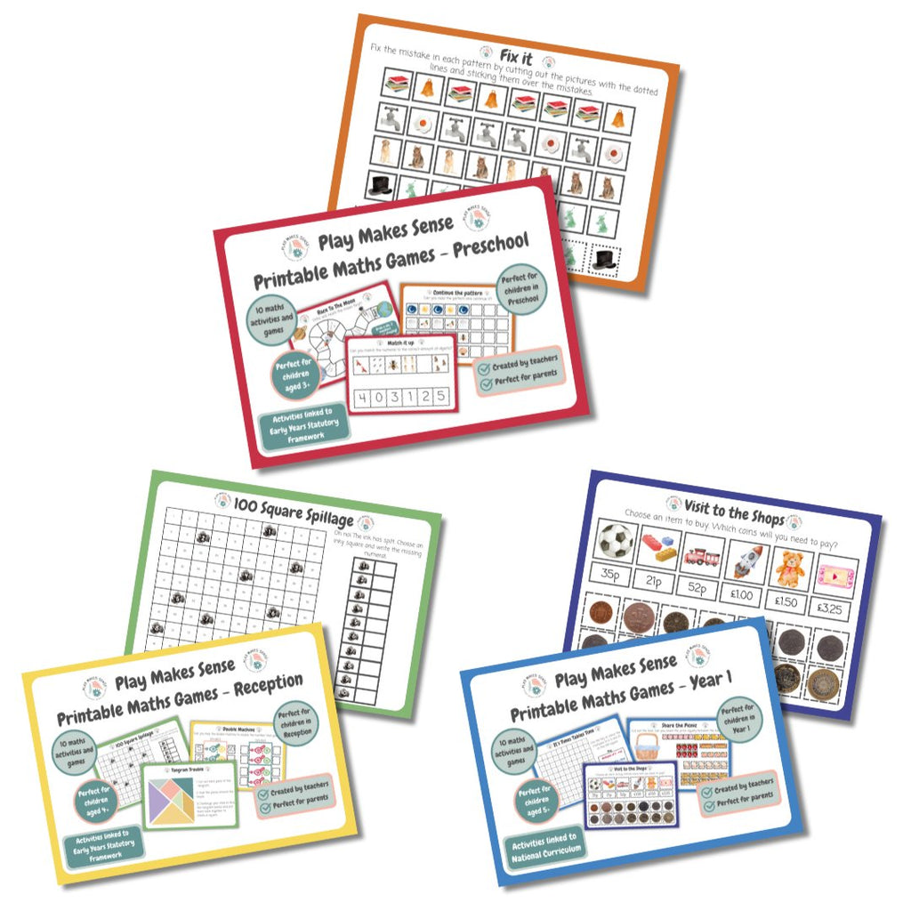 Maths Collections Digital Maths Activity Packs | Maths Resources for Kids | EYFS & KS1 ...