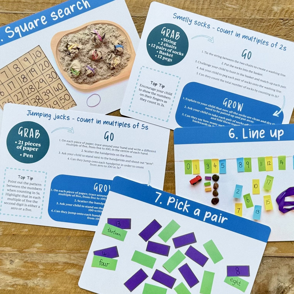 Year 1 Number Activity Cards