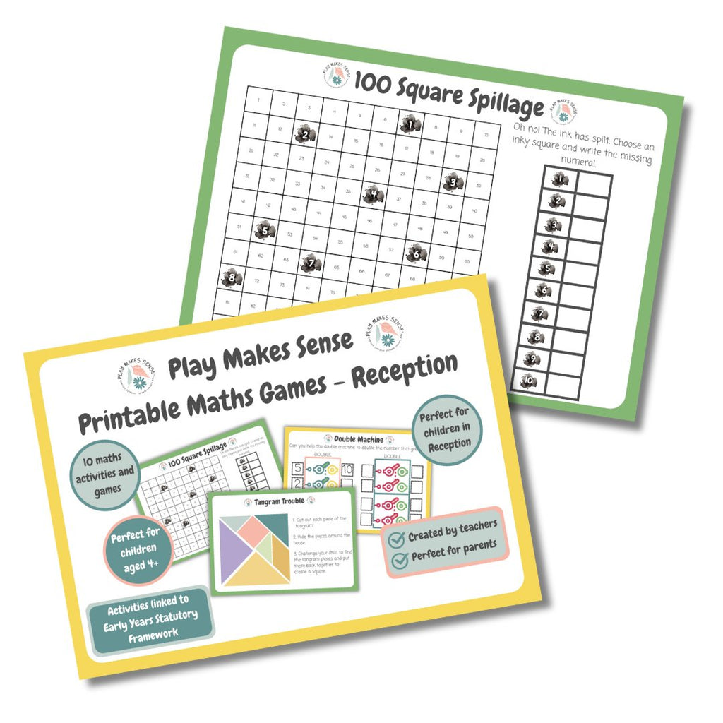 Printable Maths Games - Reception