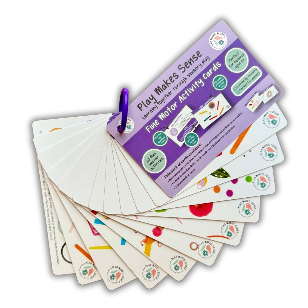 SECONDS PACK Fine Motor Activity Cards – Play Makes Sense
