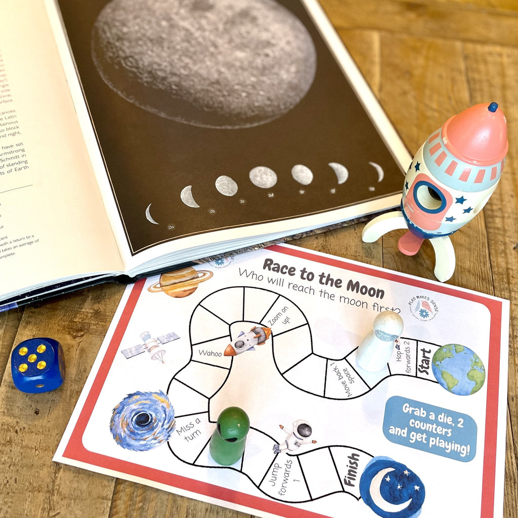 Maths Activity Pack Preschool Race to the Moon