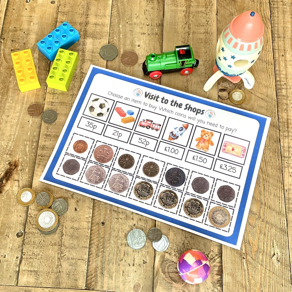 Printable Maths Games Year 1 Money Activity