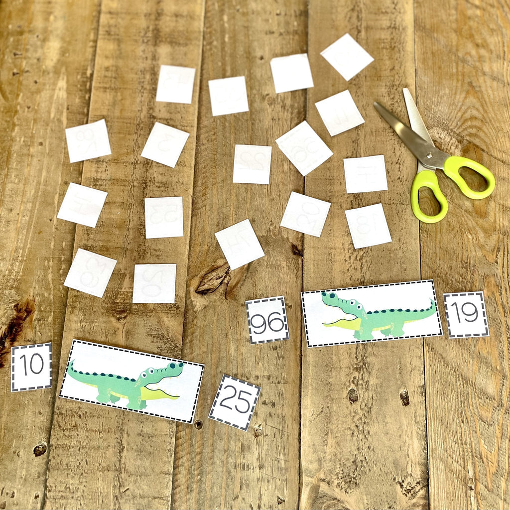 Printable Maths Games Year 1 Greater Than and Less Than Activity