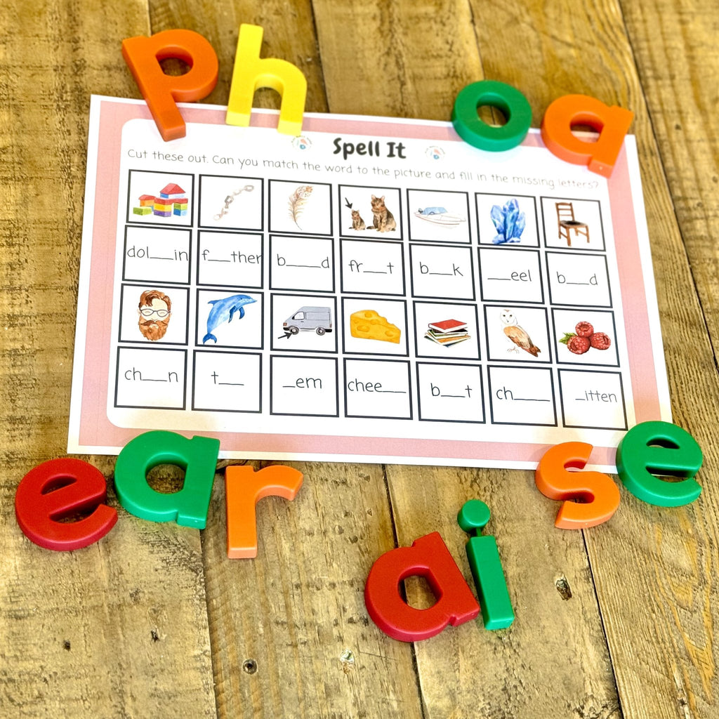 Phonics Activity Pack Phase 5 Spell It